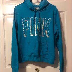 Blue LOVE PINK sweatshirt